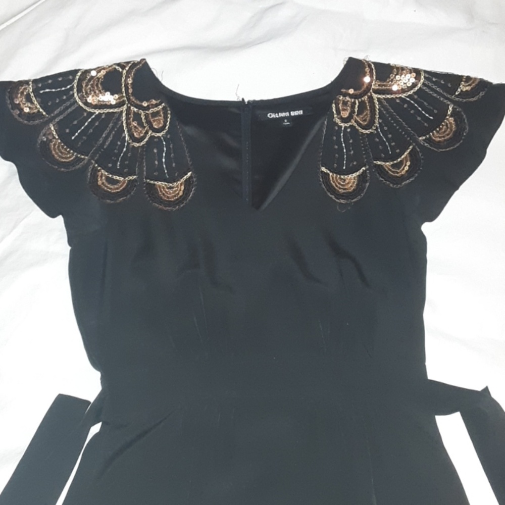 Gianni bini black dress